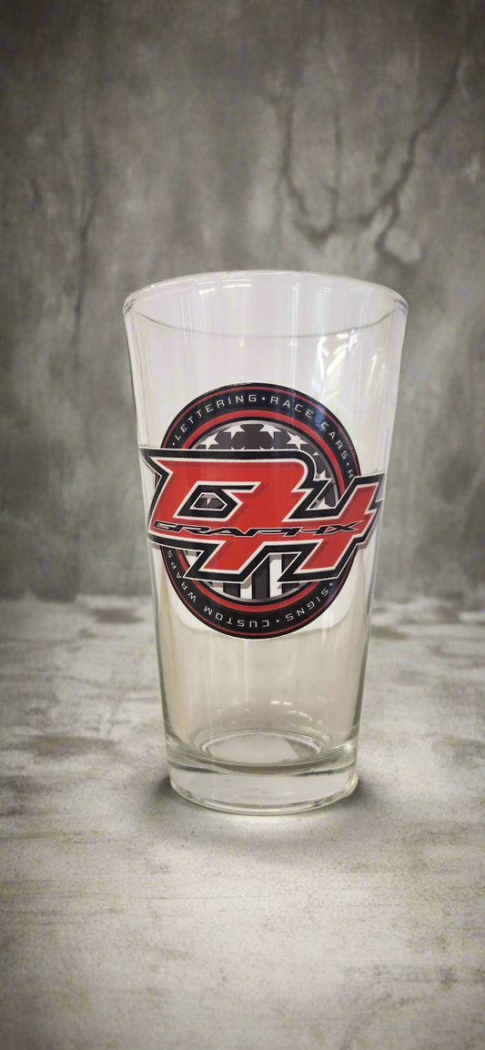 DH brand Pint Glass